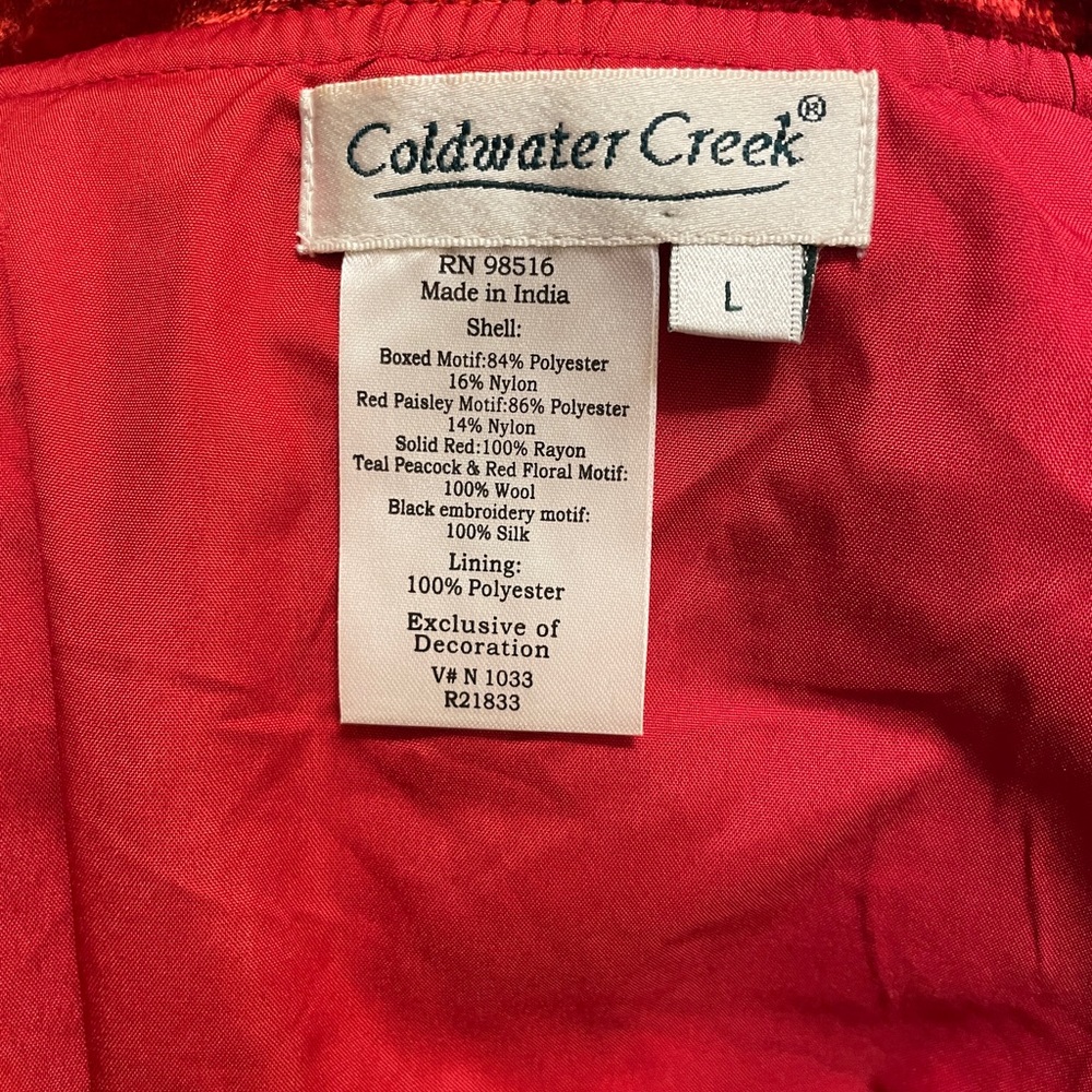 Coldwater Creek Patchwork Jacket - image 4
